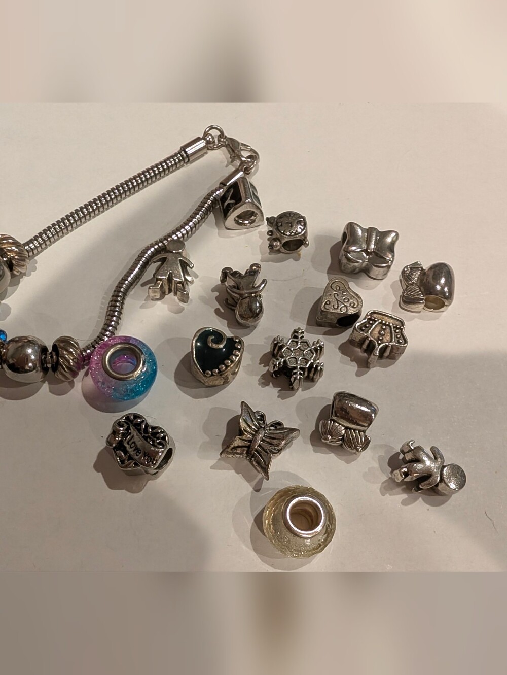 Charm Bracelet With Charms
